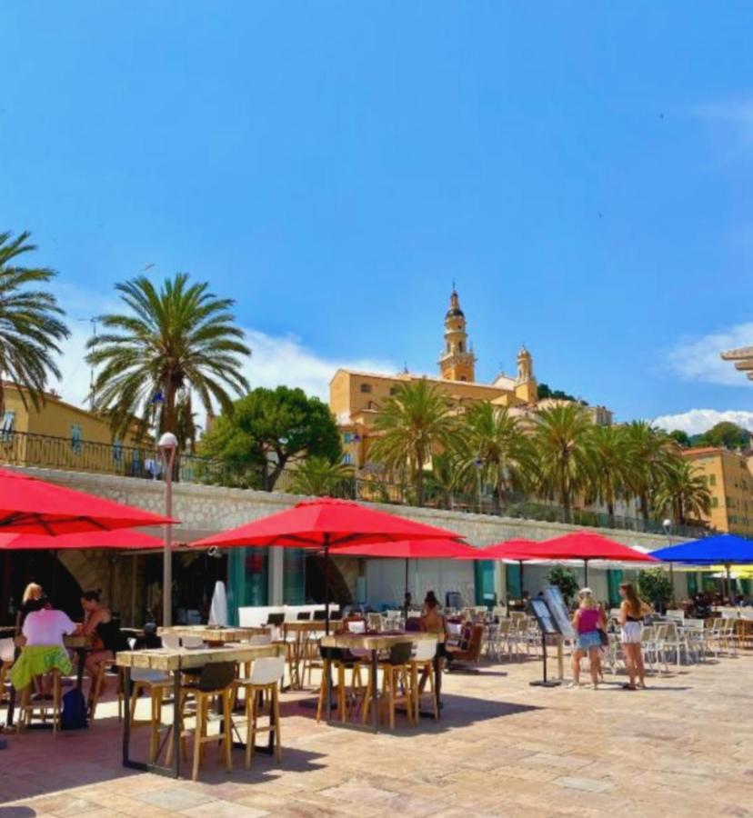 Menton, Centre Historique, Vue Mer 아파트 외부 사진