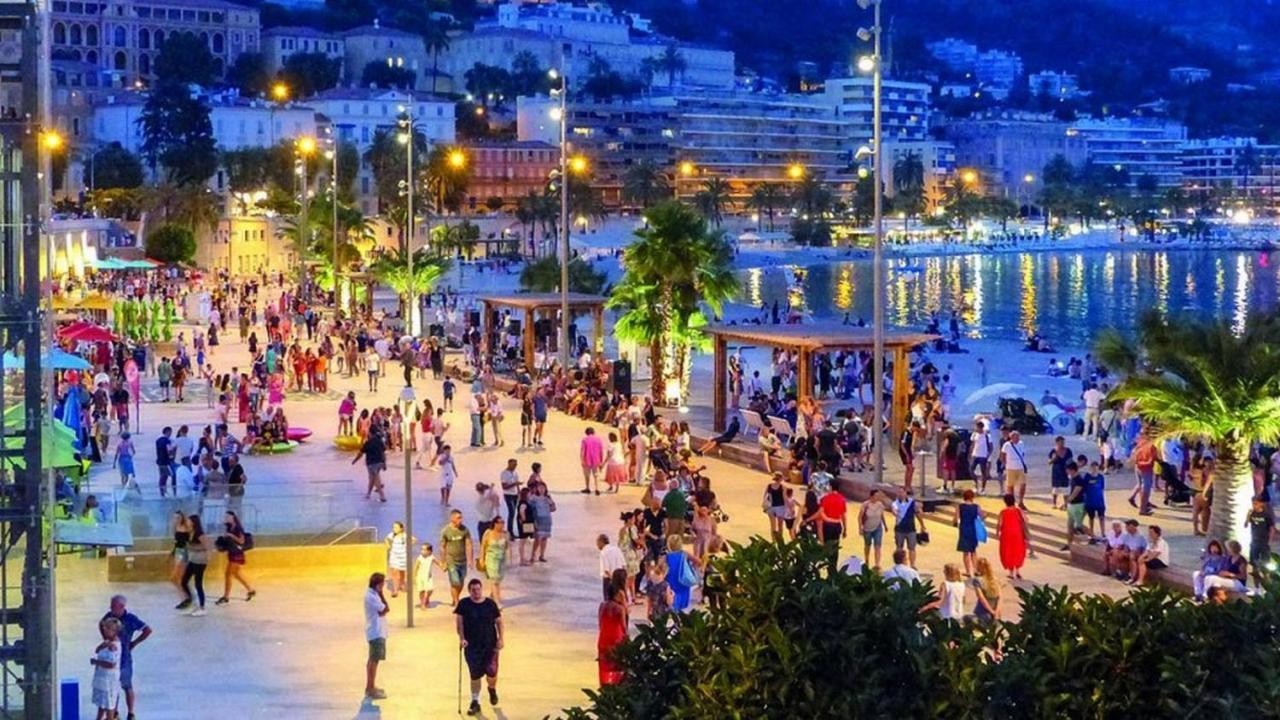 Menton, Centre Historique, Vue Mer 아파트 외부 사진