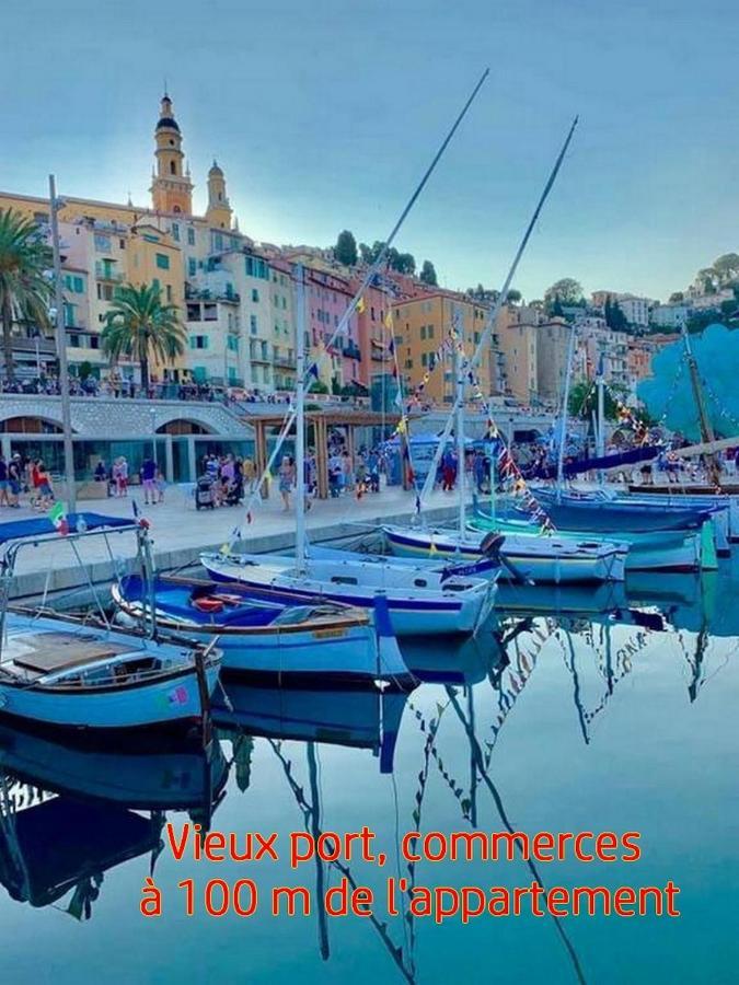 Menton, Centre Historique, Vue Mer 외부 사진